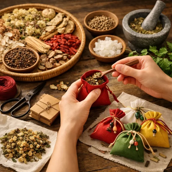 端午節自製中藥香包 驅蟲辟穢 提神醒腦